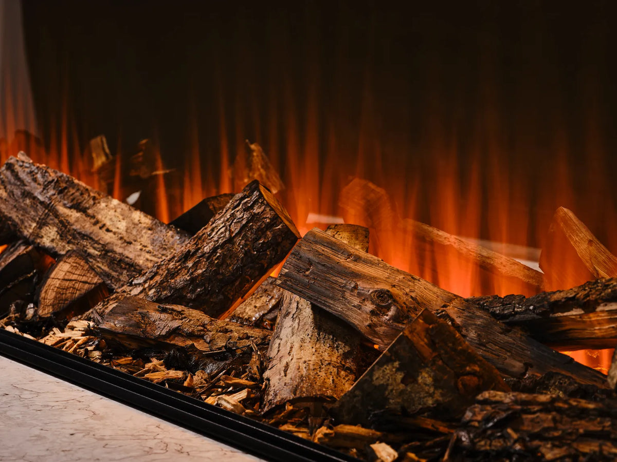 New Forest 2400 - Chimenea eléctrica empotrada