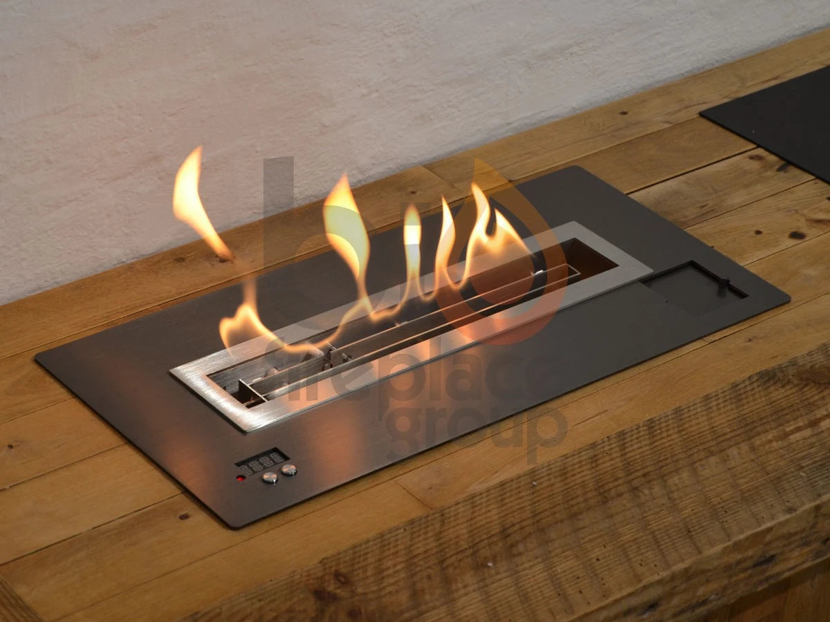 Automatic remote controlled burner 82 cm