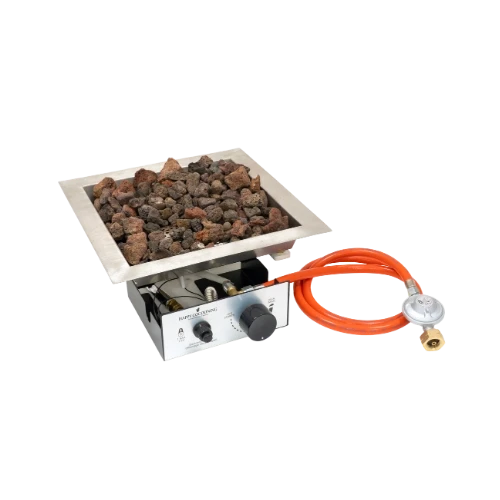 Quemador de Gas GLP para Mesa - 36x36cm