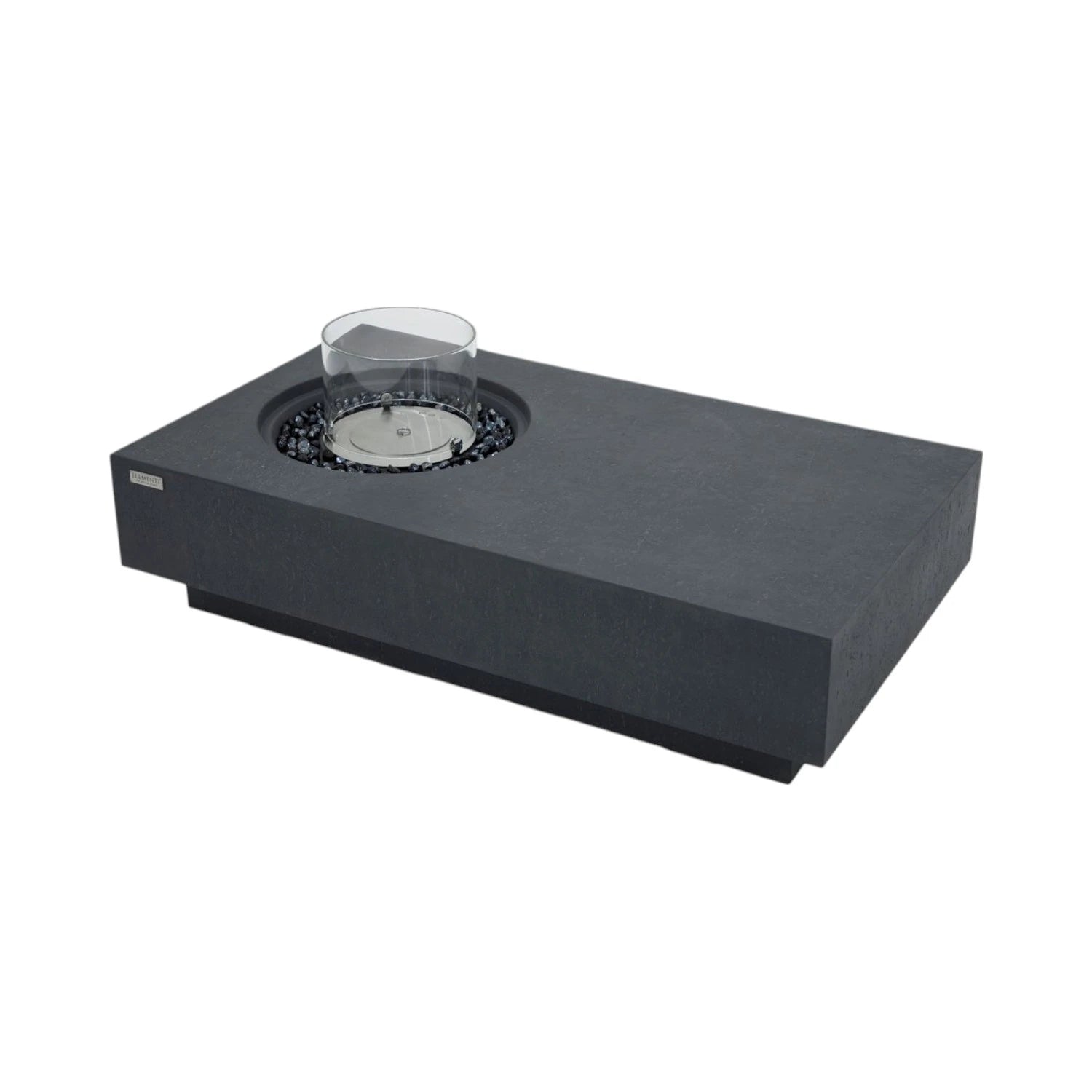 Metropolis Mesa de Bioetanol – Negro Pizarra