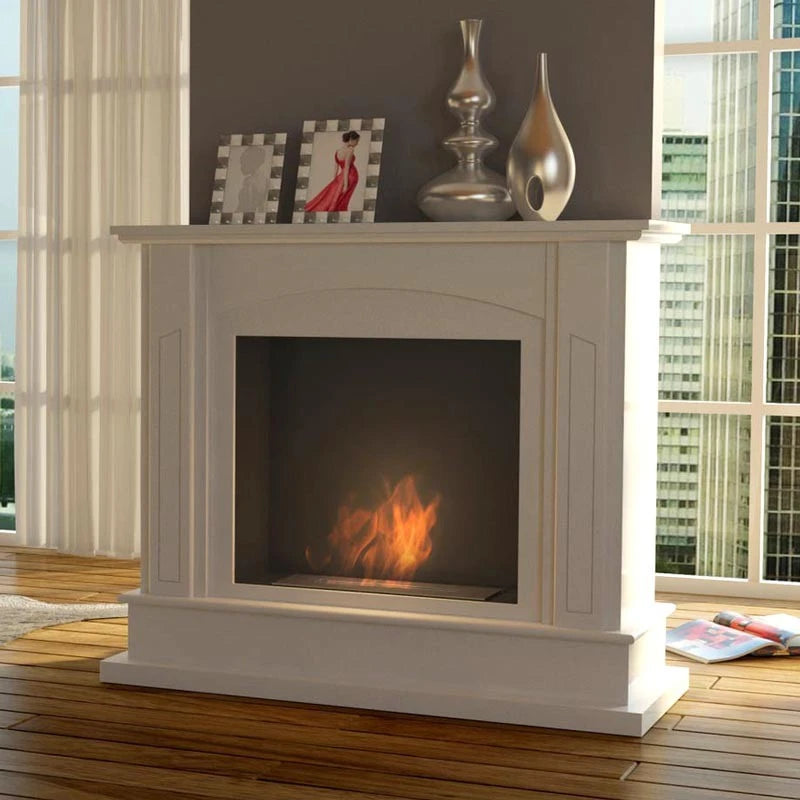 Caistor Fireplace Suite - Traditional Mantel Bioethanol Fireplace