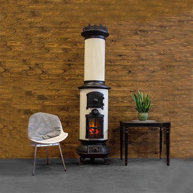 chimenea eléctrica clásica independiente