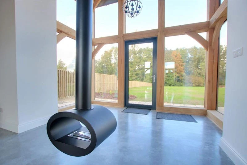 Toronto Negro - Chimenea bioetanol colgante