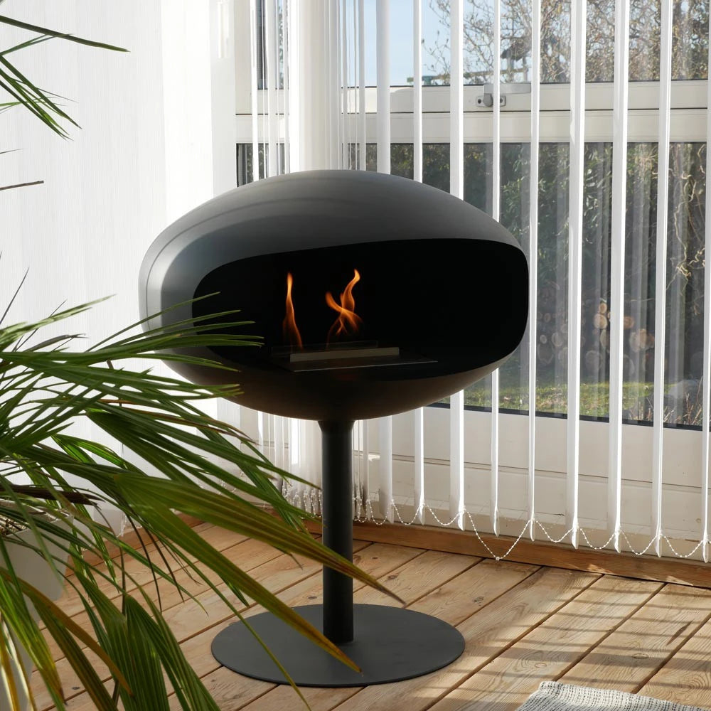 Cocoon Pedestal Negro