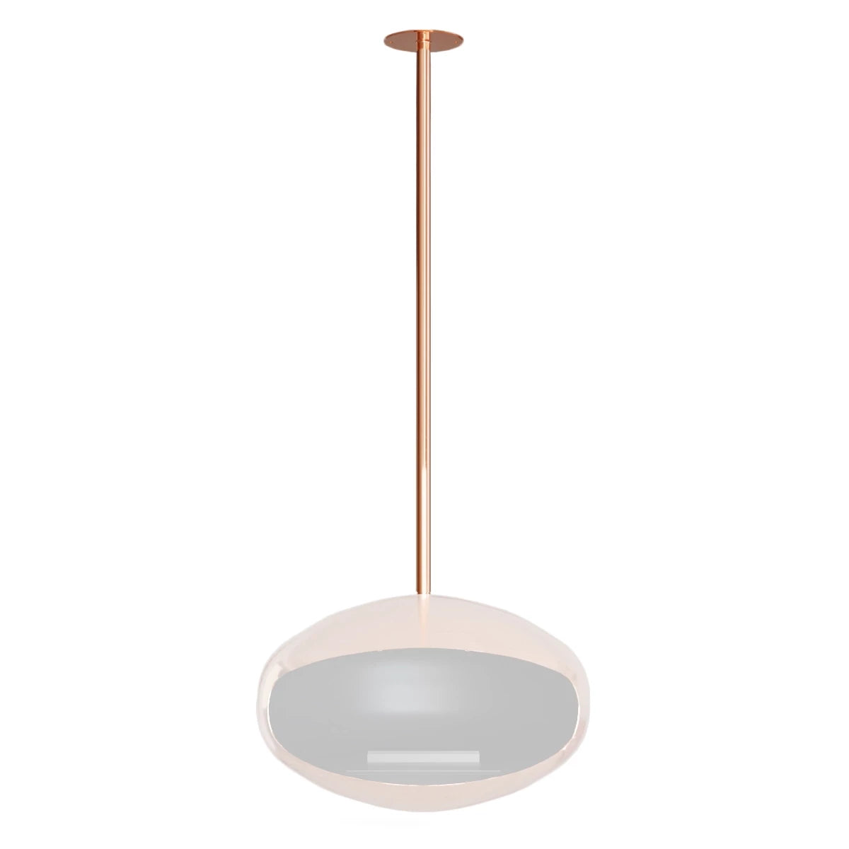 Soporte de techo y varilla Cocoon Aeris - Cobre pulido