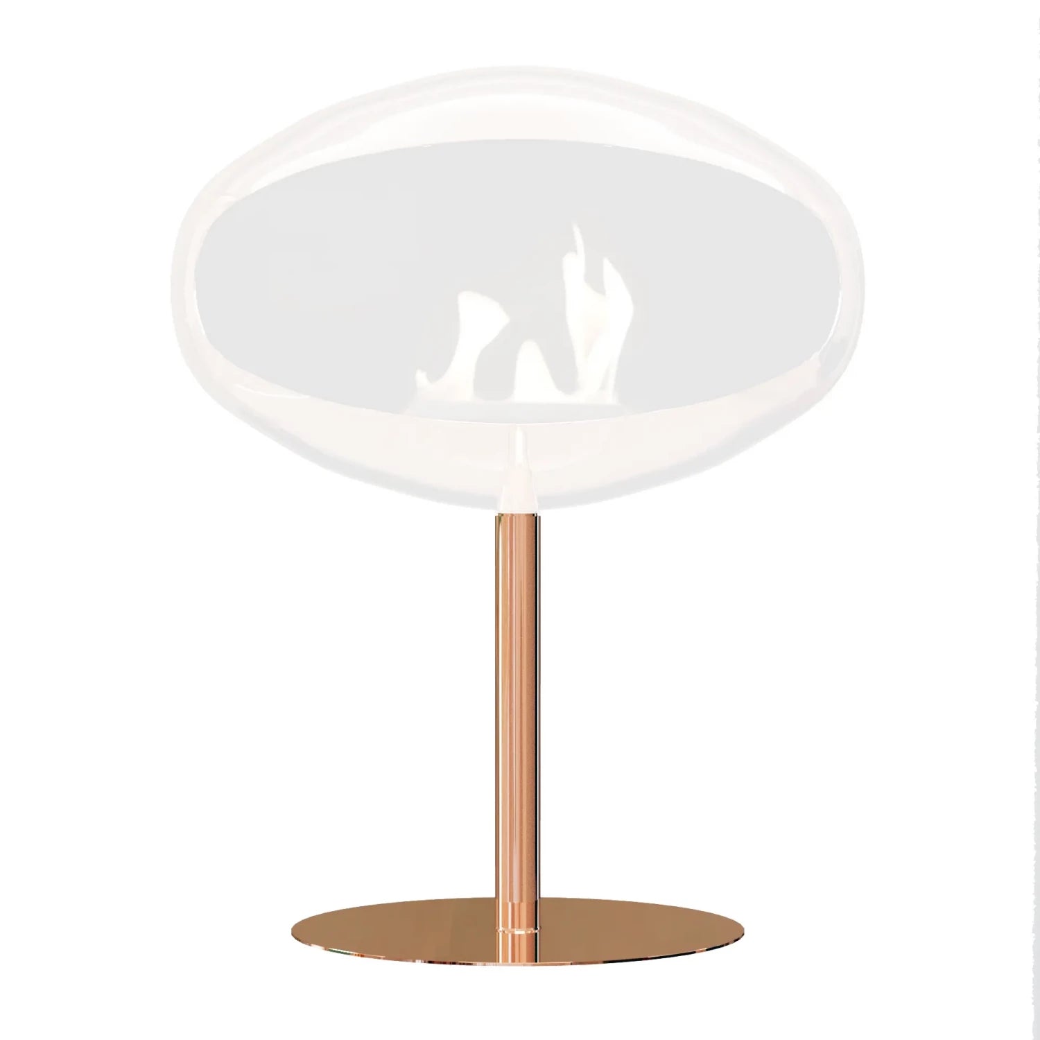Pie para Cocoon Pedestal - Cobre pulido