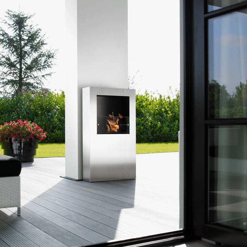 Safretti Cubico XL - acero inoxidable cepillado