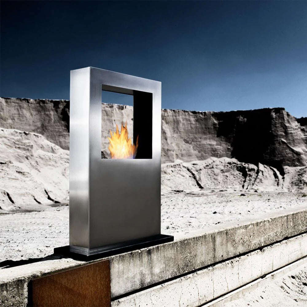 Safretti Cubico XT - acero inoxidable cepillado