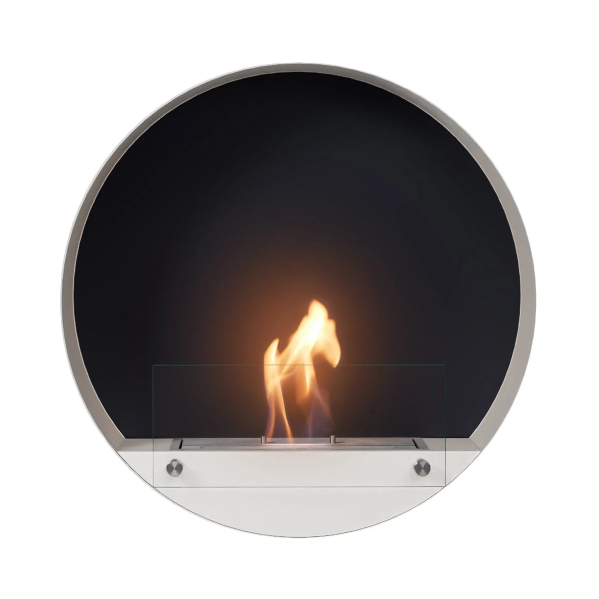 Delaware Blanco - Chimenea bioetanol de pared