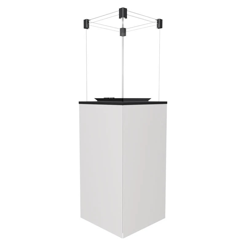 Calefactor de gas exterior deluxe - blanco