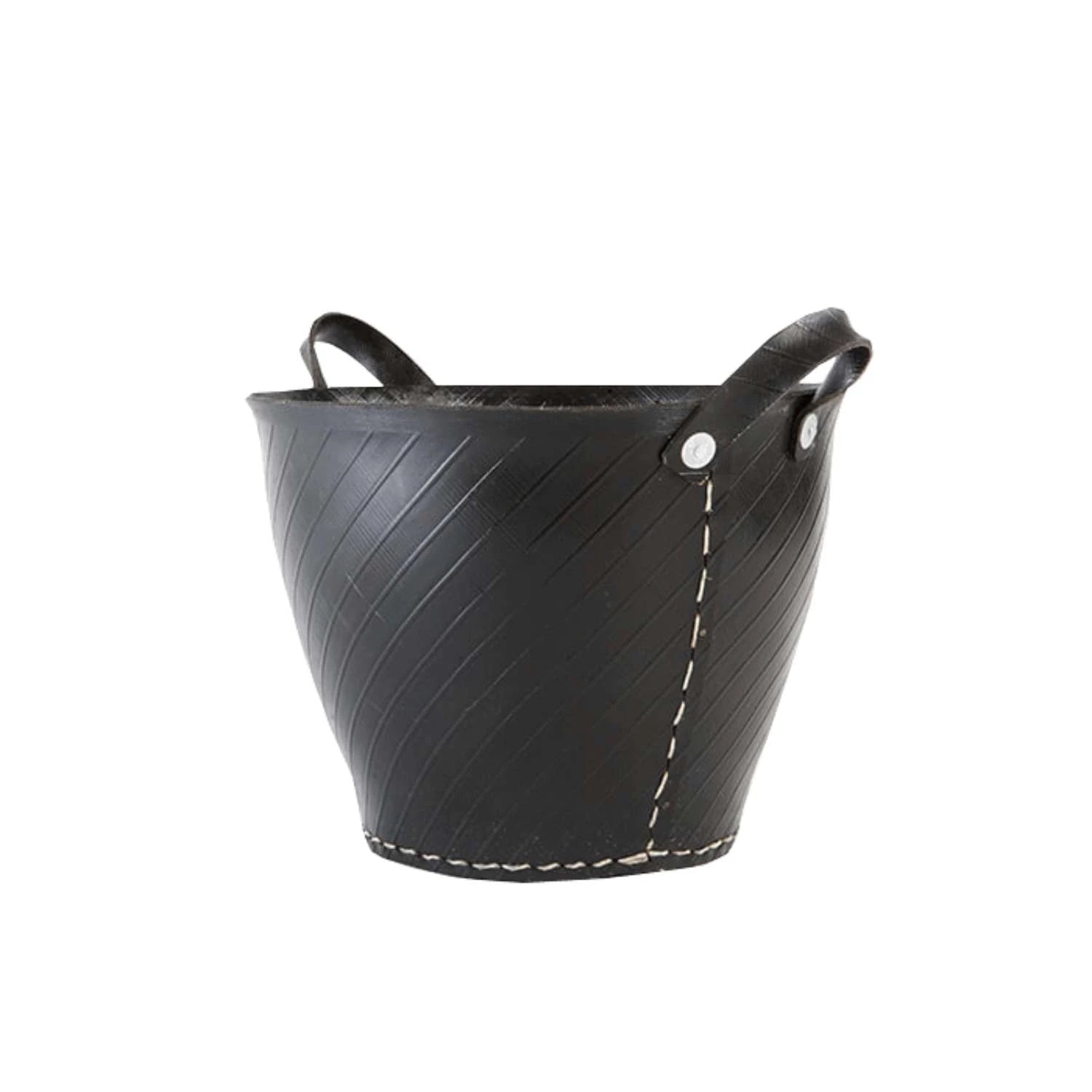 Cubo para leña de goma - tamaño pequeño
