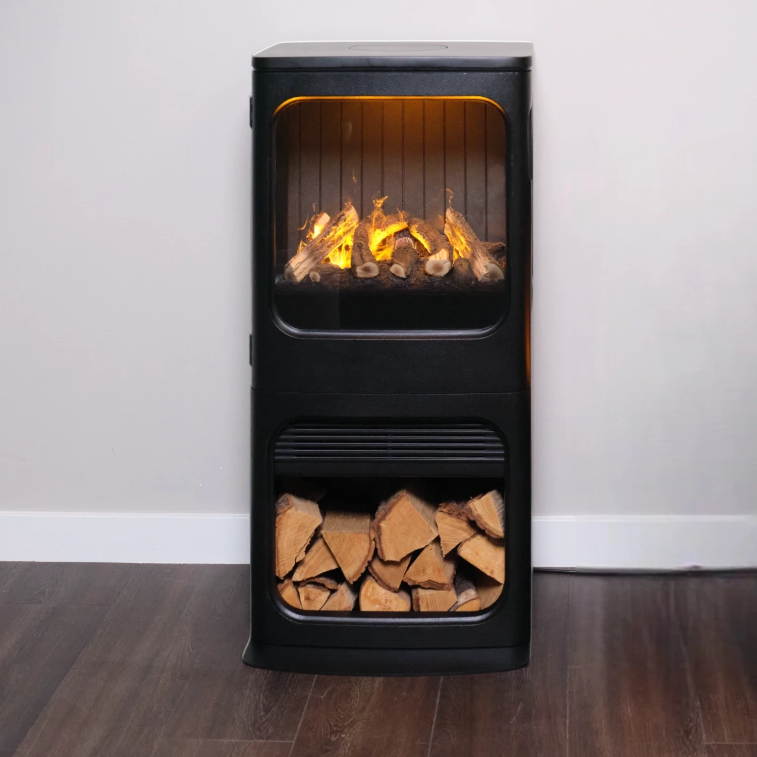 Mapleton 100 – Chimenea de vapor de agua independiente en hierro fundido
