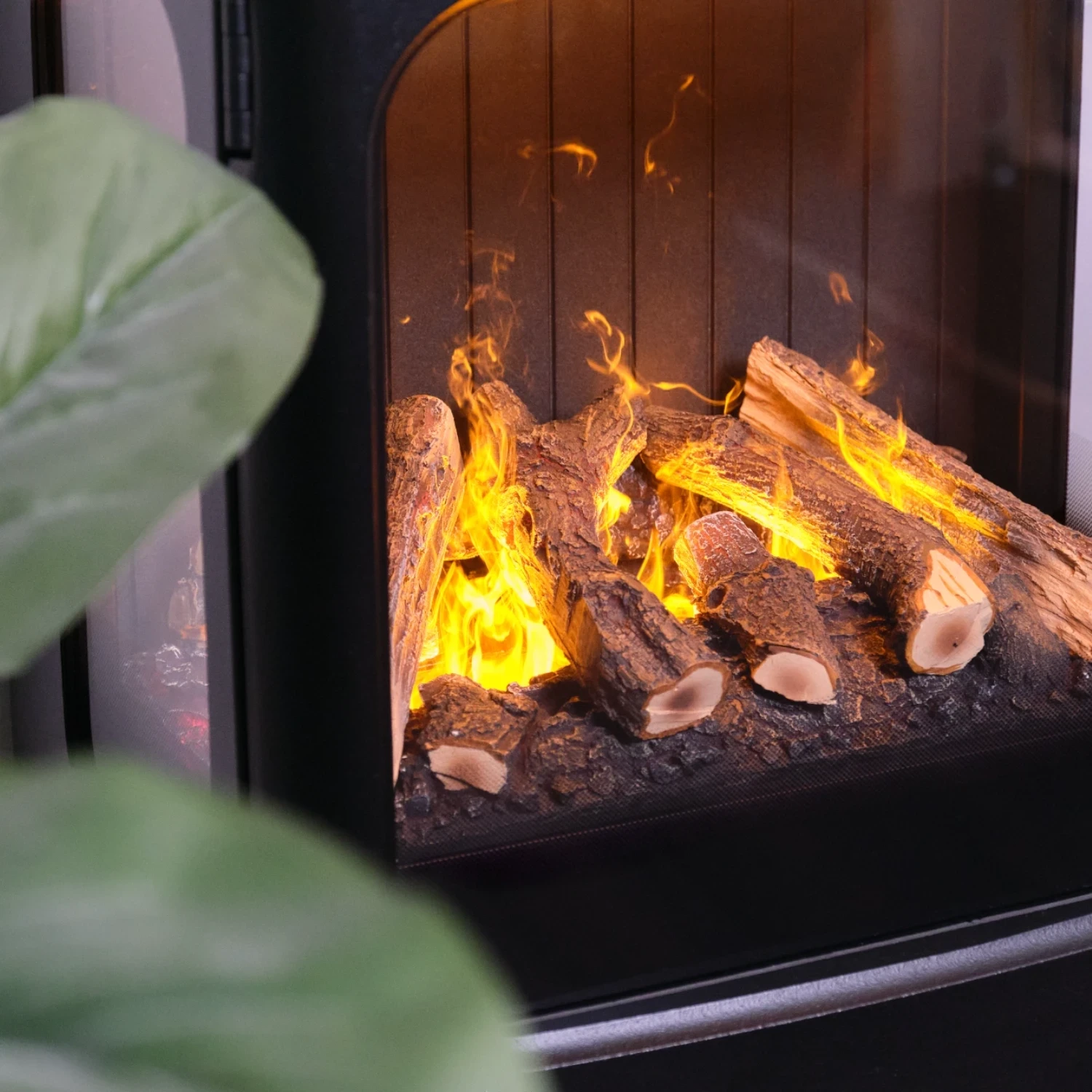Mapleton 100 – Chimenea de vapor de agua independiente en hierro fundido