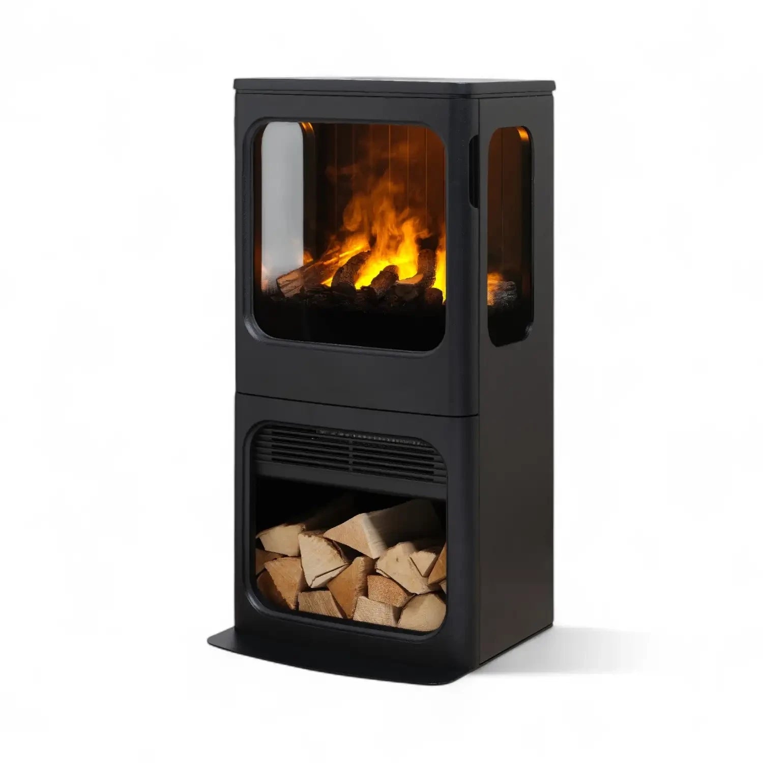 Mapleton 100 – Chimenea de vapor de agua independiente en hierro fundido