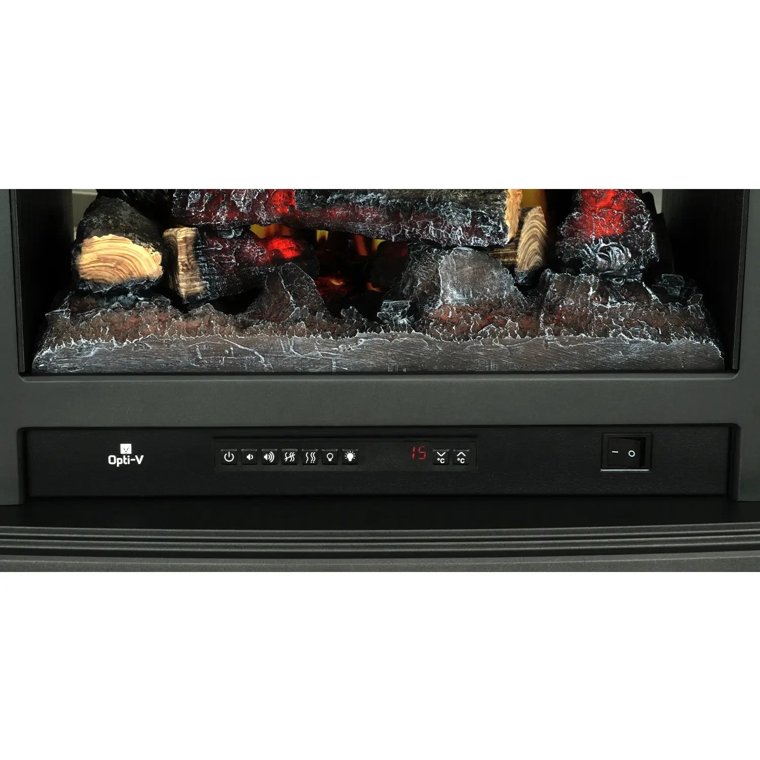 Sunningdale Opti-V - Chimenea eléctrica