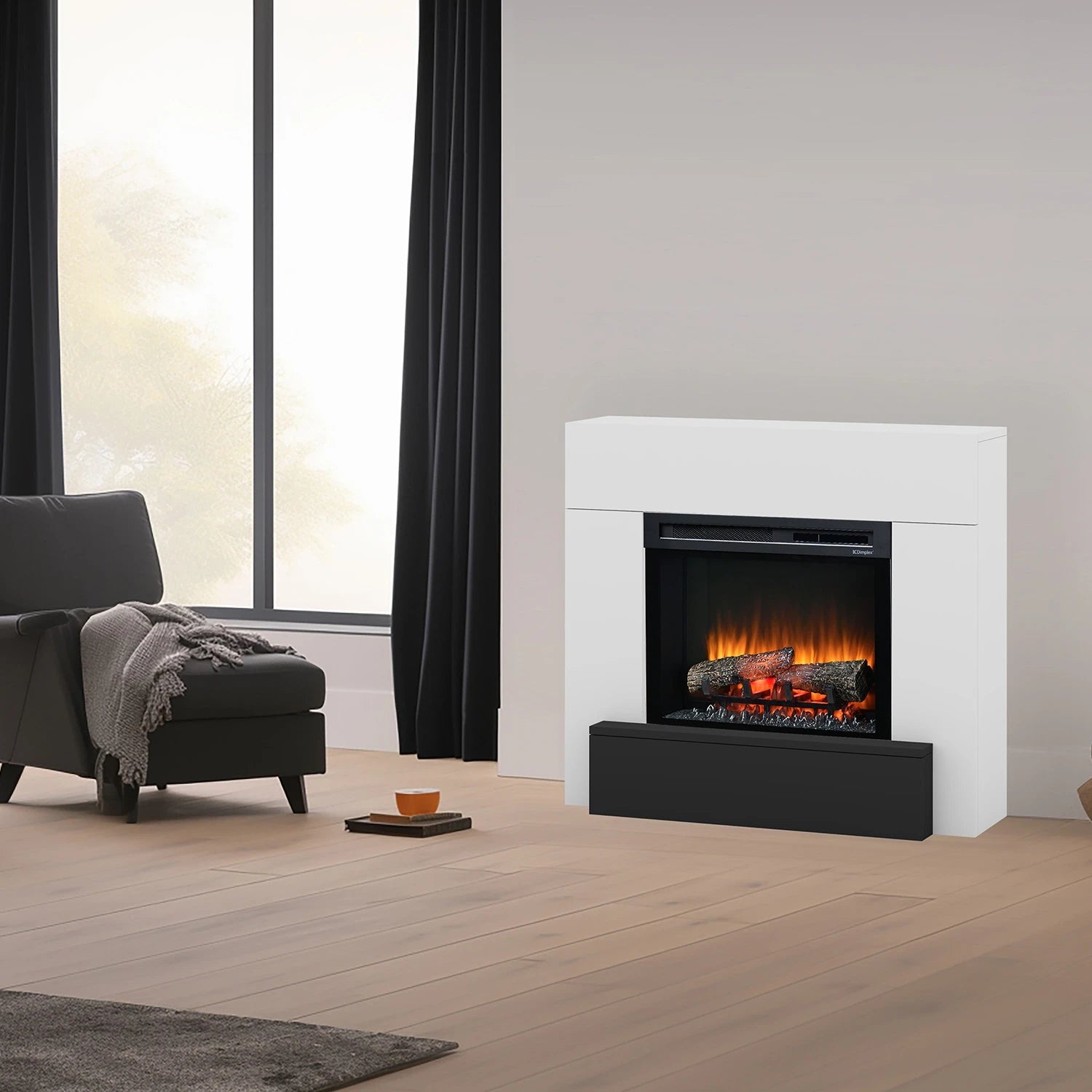 Vigor - Chimenea eléctrica clásica