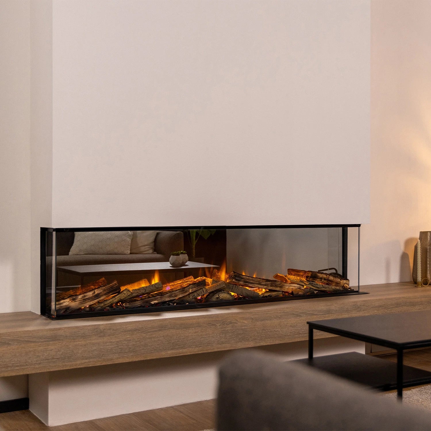 Vivente Plus 150 - Chimenea eléctrica empotrada