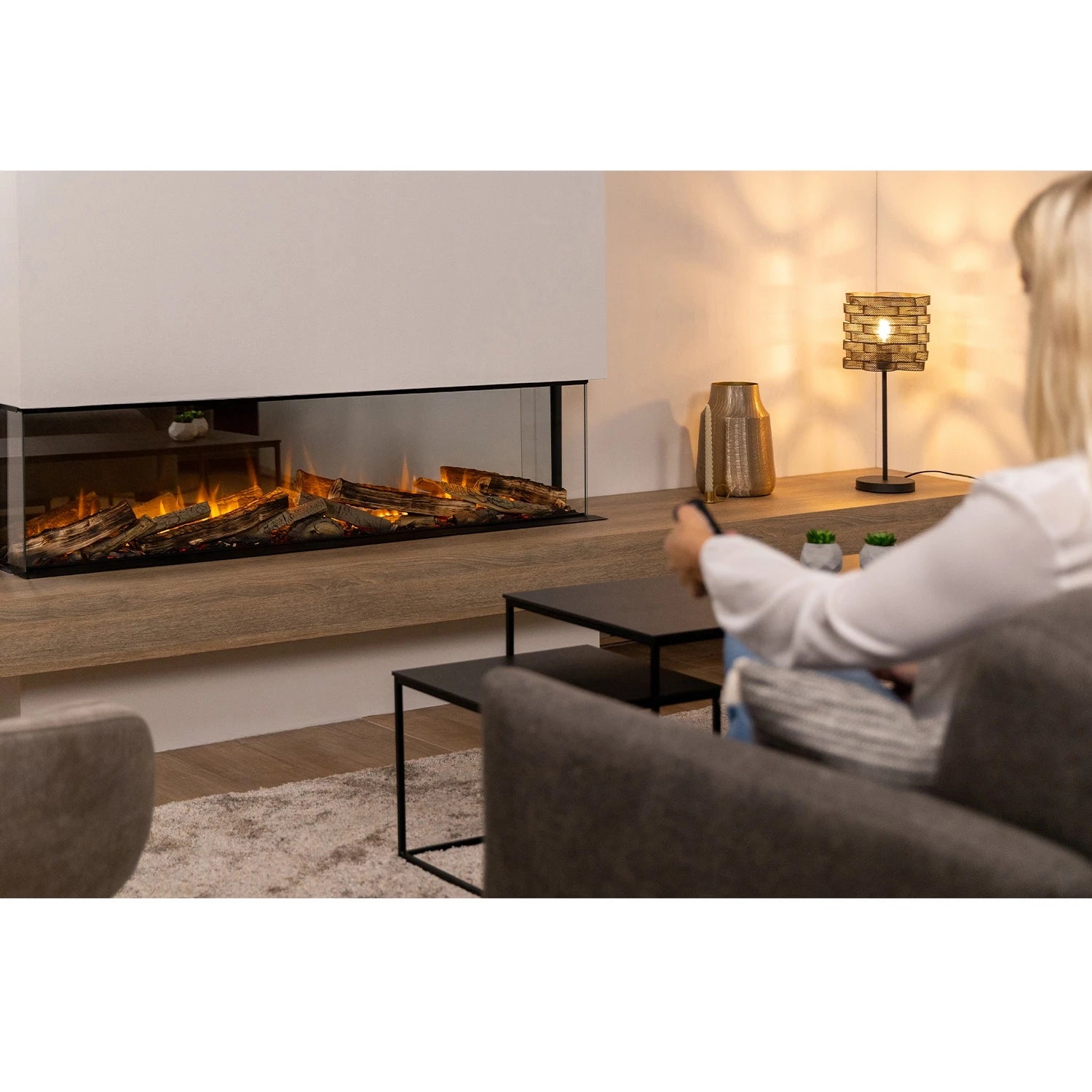 Vivente Plus 150 - Chimenea eléctrica empotrada