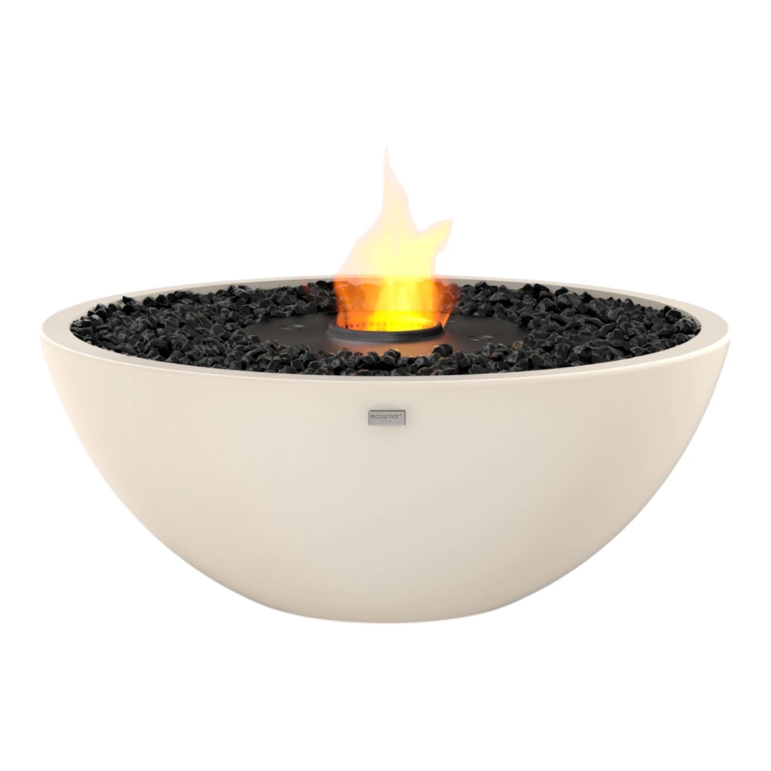 Mix 850 - Chimenea de bioetanol para exteriores color hueso