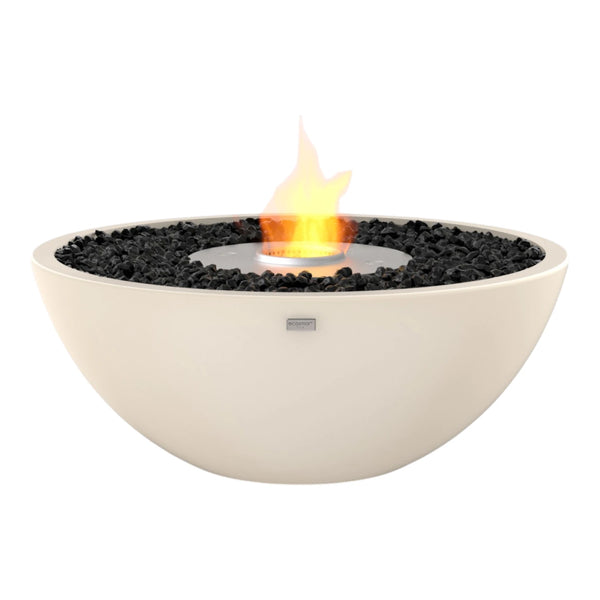 Mix 850 - Chimenea de bioetanol para exteriores color hueso