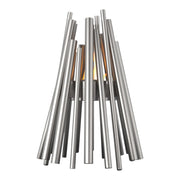 Stix - Chimenea de bioetanol para exteriores de acero inoxidable
