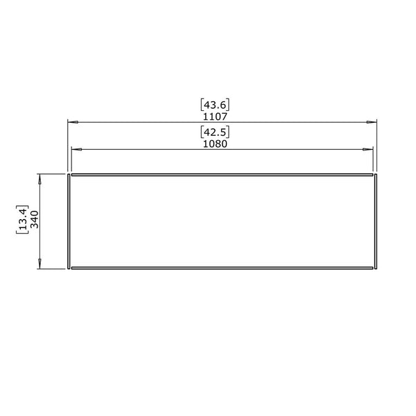 L1080 - Vidrio para chimenea bioetanol
