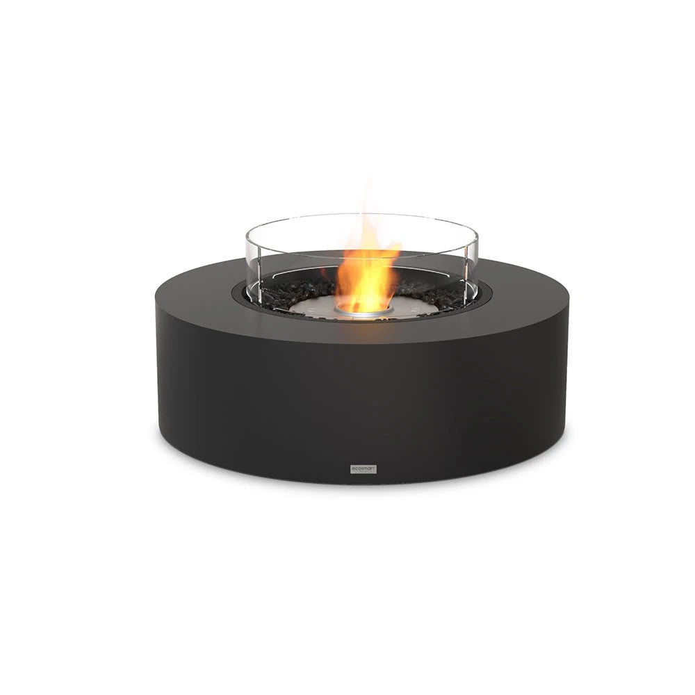 Ark 40 bioethanol fire pit, modern outdoor square design