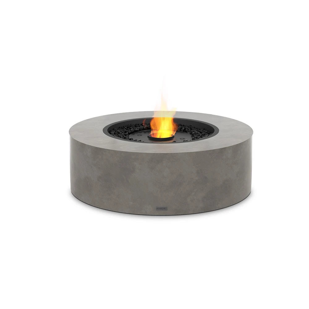 Ark 40 bioethanol fire pit, modern outdoor square design