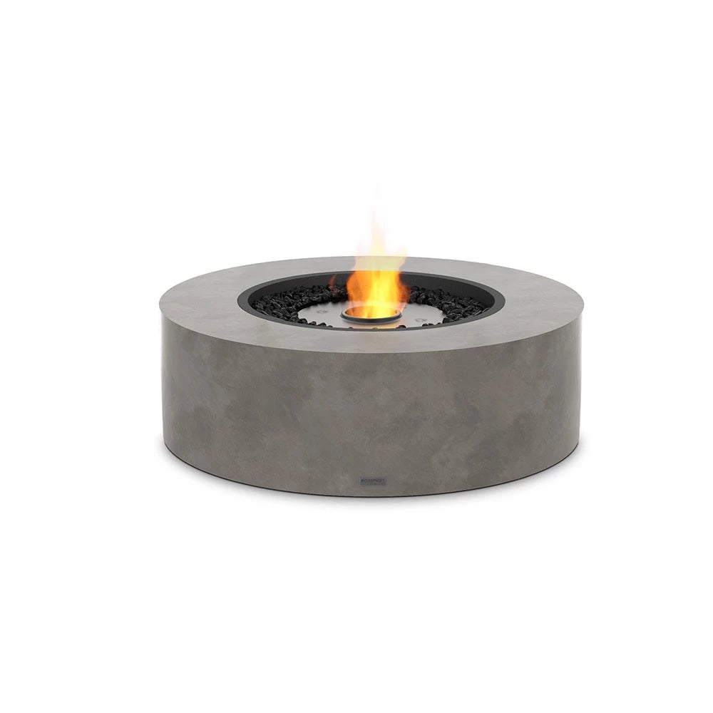 Ark 40 bioethanol fire pit, modern outdoor square design