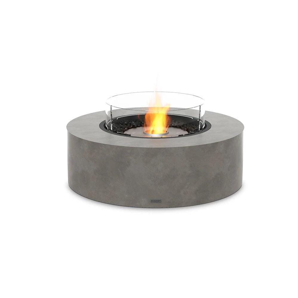 Ark 40 bioethanol fire pit, modern outdoor square design