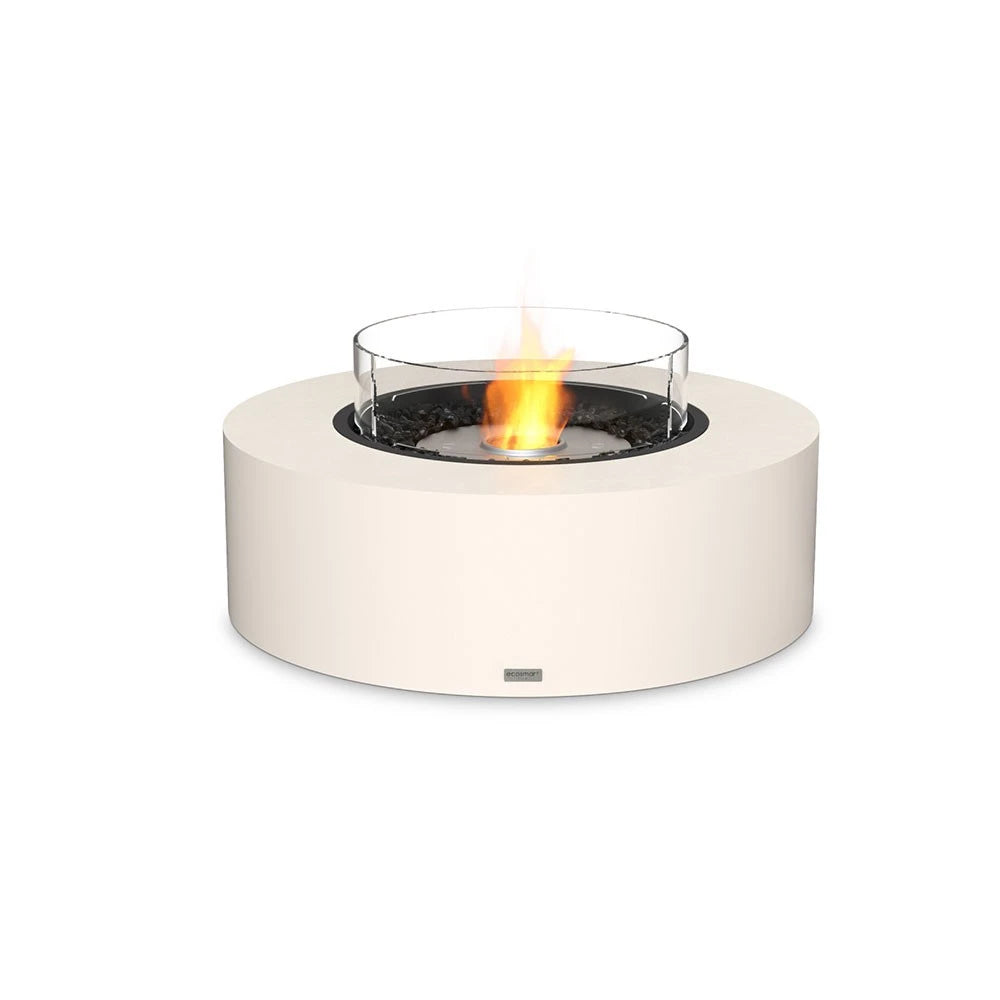 Ark 40 bioethanol fire pit, modern outdoor square design