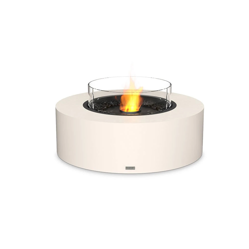 Ark 40 bioethanol fire pit, modern outdoor square design