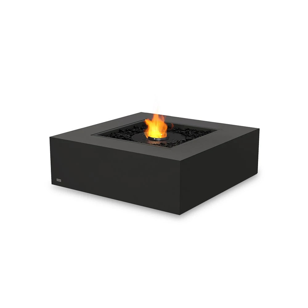 Base 40 bioethanol fire pit, larger outdoor square fire pit