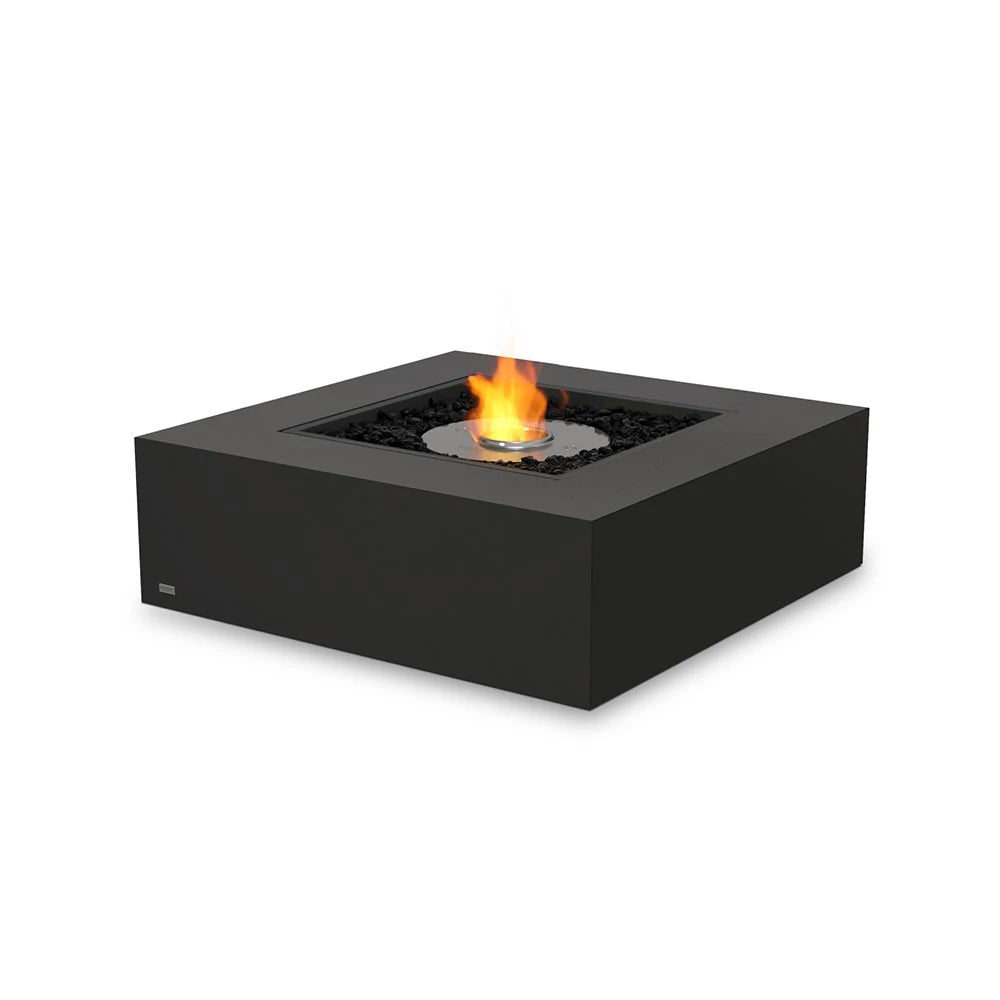 Base 40 bioethanol fire pit, larger outdoor square fire pit