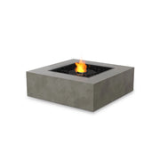 Base 40 bioethanol fire pit, larger outdoor square fire pit