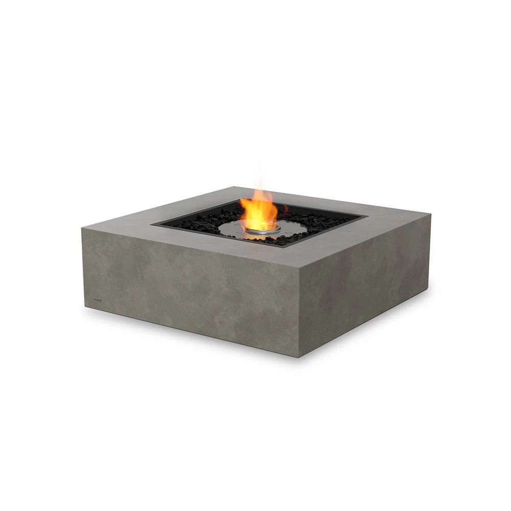 Base 40 bioethanol fire pit, larger outdoor square fire pit