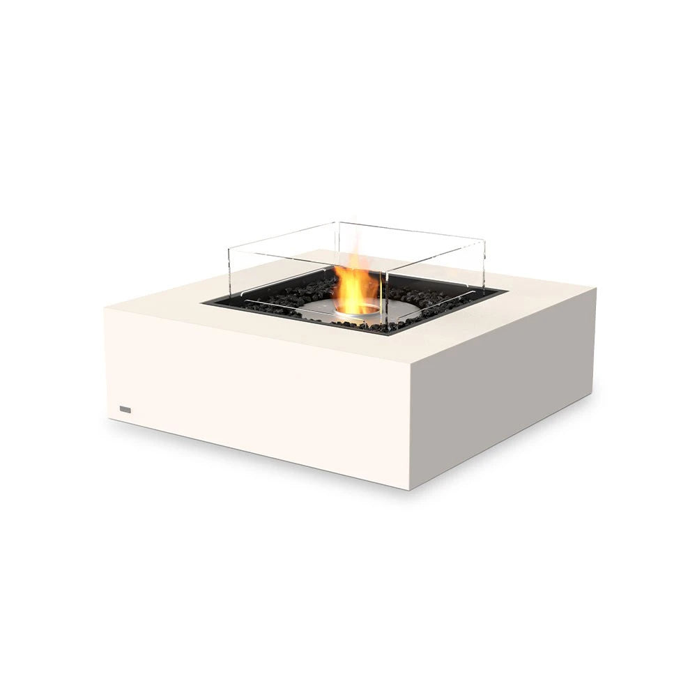 Base 40 bioethanol fire pit, larger outdoor square fire pit