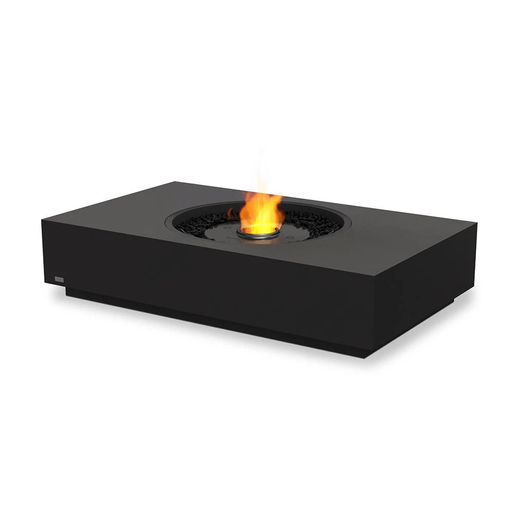 Martini 50 bioethanol fire pit, round outdoor centrepiece