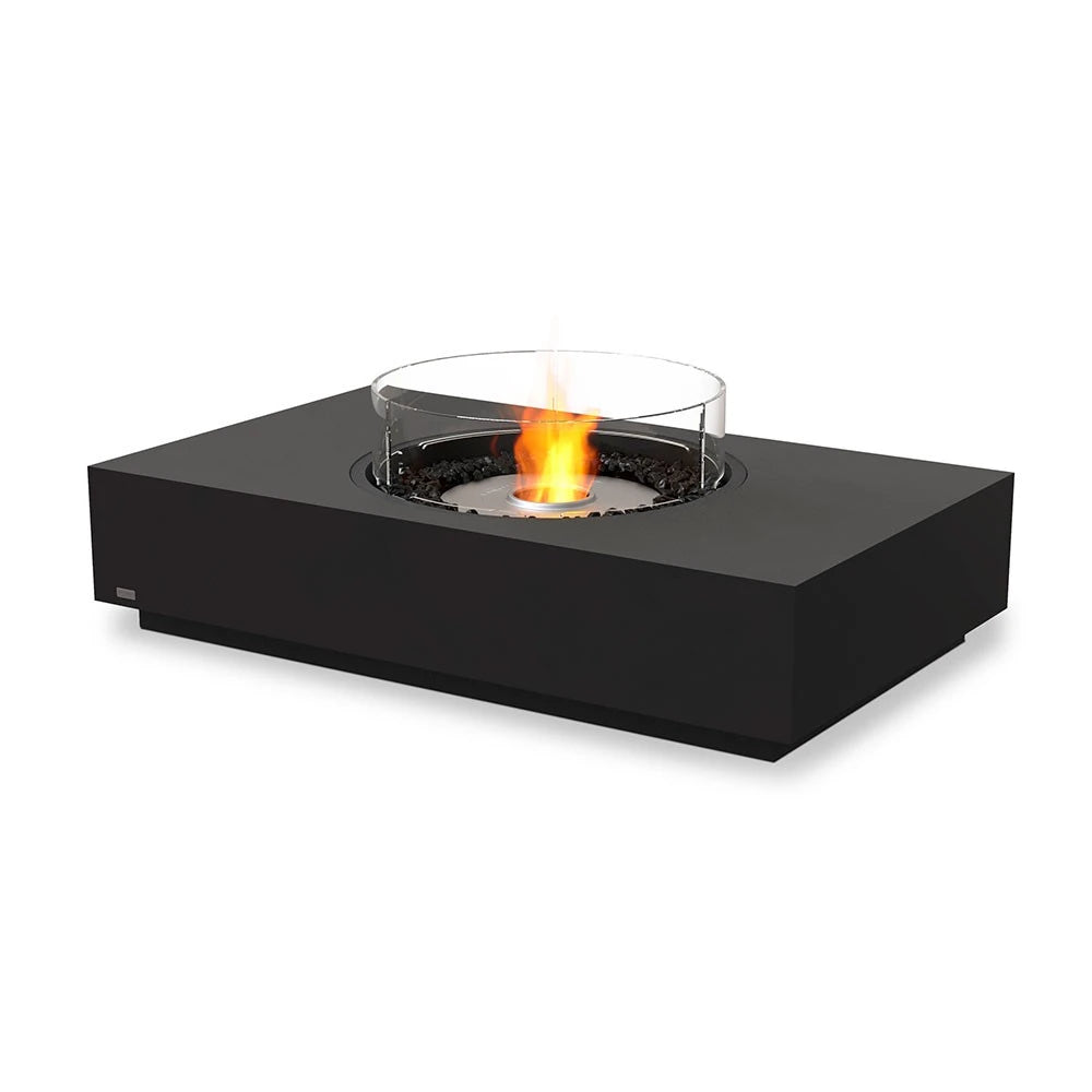 Martini 50 bioethanol fire pit, round outdoor centrepiece