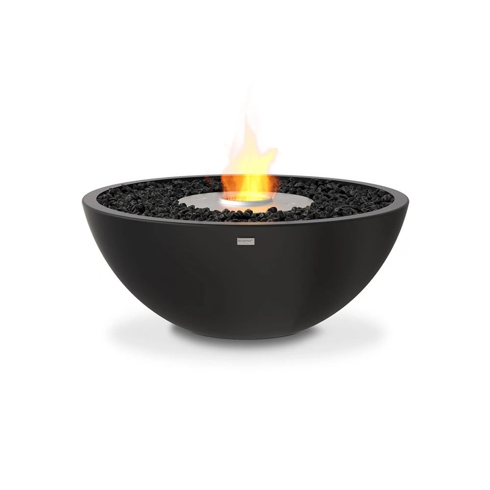 Mix 850 outdoor bioethanol fireplace, larger round outdoor fire pit