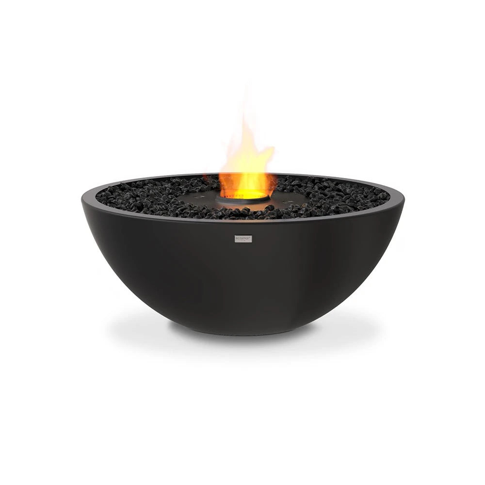 Mix 850 outdoor bioethanol fireplace, larger round outdoor fire pit