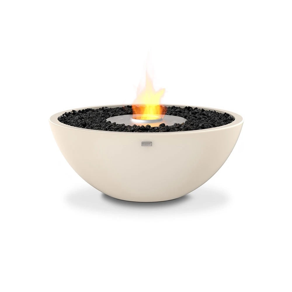 Mix 850 outdoor bioethanol fireplace, larger round outdoor fire pit