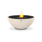 Mix 850 outdoor bioethanol fireplace, larger round outdoor fire pit