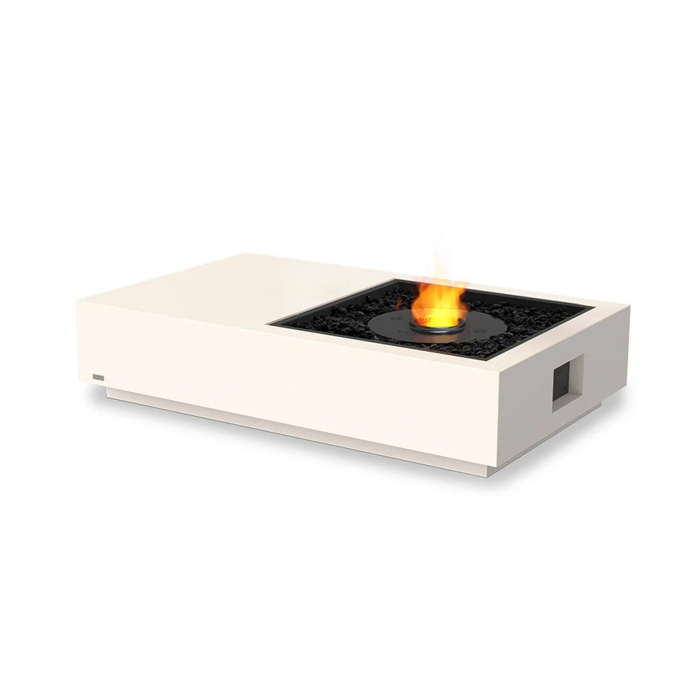 Manhattan 50 bioethanol fire pit, modern rectangular design