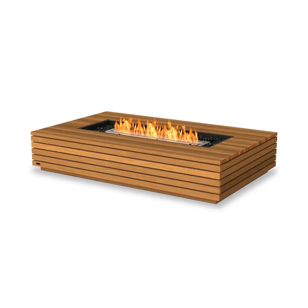 Wharf 65 bioethanol fire pit, large table-style outdoor design
