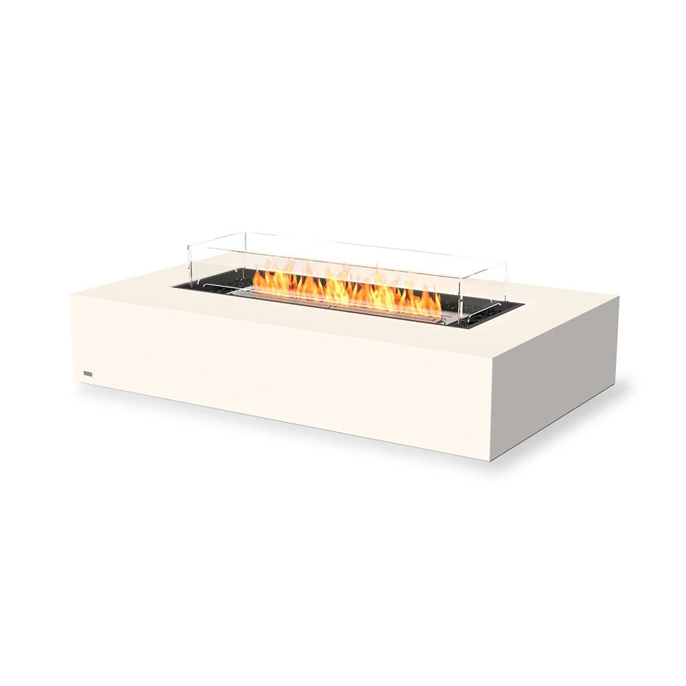 Wharf 65 bioethanol fire pit, large table-style outdoor design