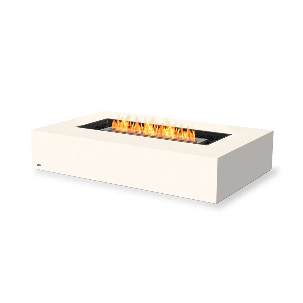 Wharf 65 bioethanol fire pit, large table-style outdoor design