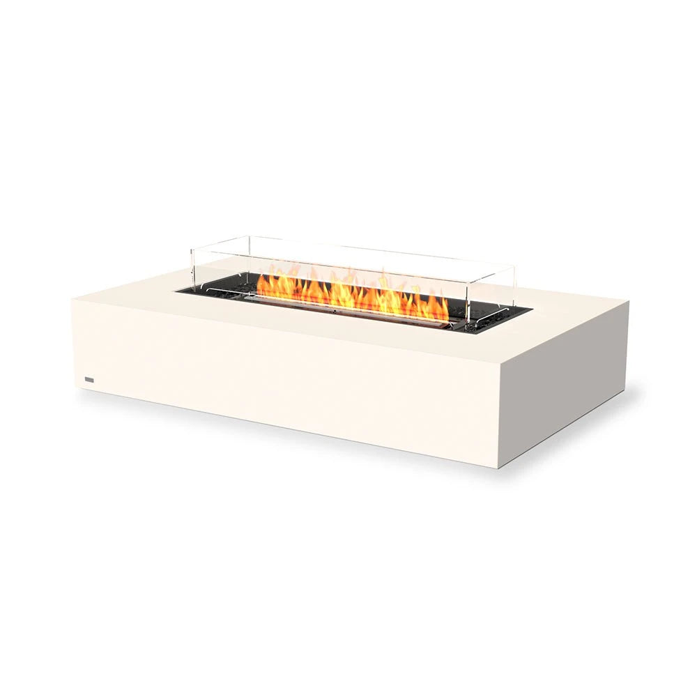Wharf 65 bioethanol fire pit, large table-style outdoor design