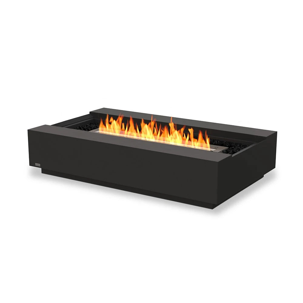 Cosmo 50 bioethanol fire pit, table-style outdoor design