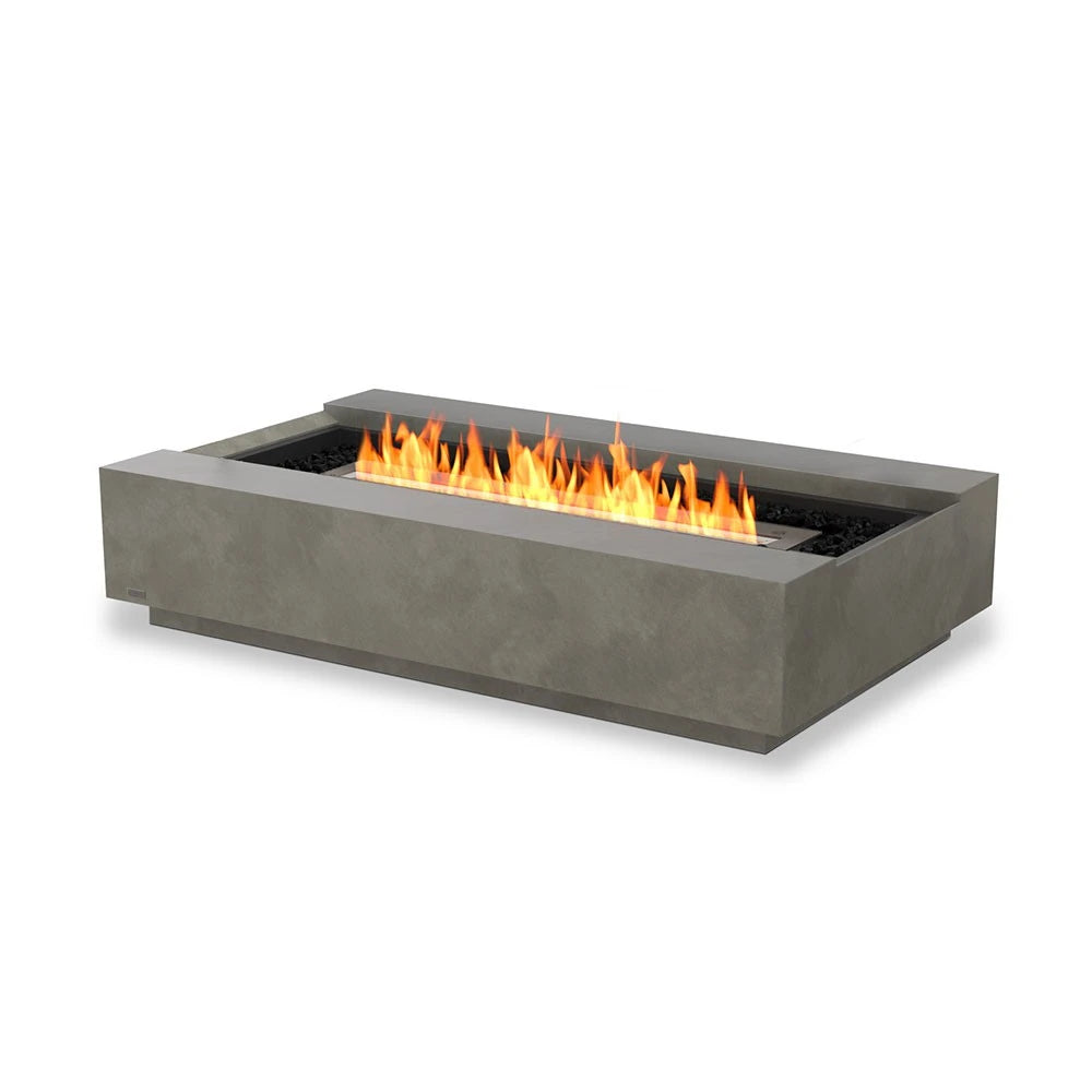 Cosmo 50 bioethanol fire pit, table-style outdoor design